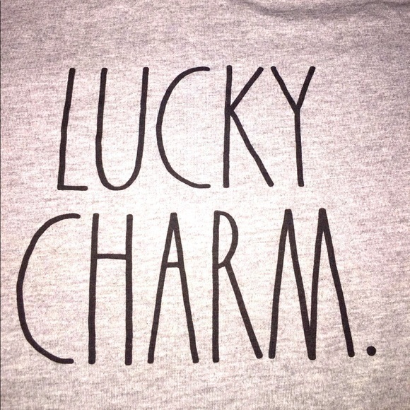 Rae Dunn LUCKY‎ CHARM Shirt - Picture 2 of 4